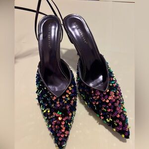 Dazzling Sequin Women's Shoes
